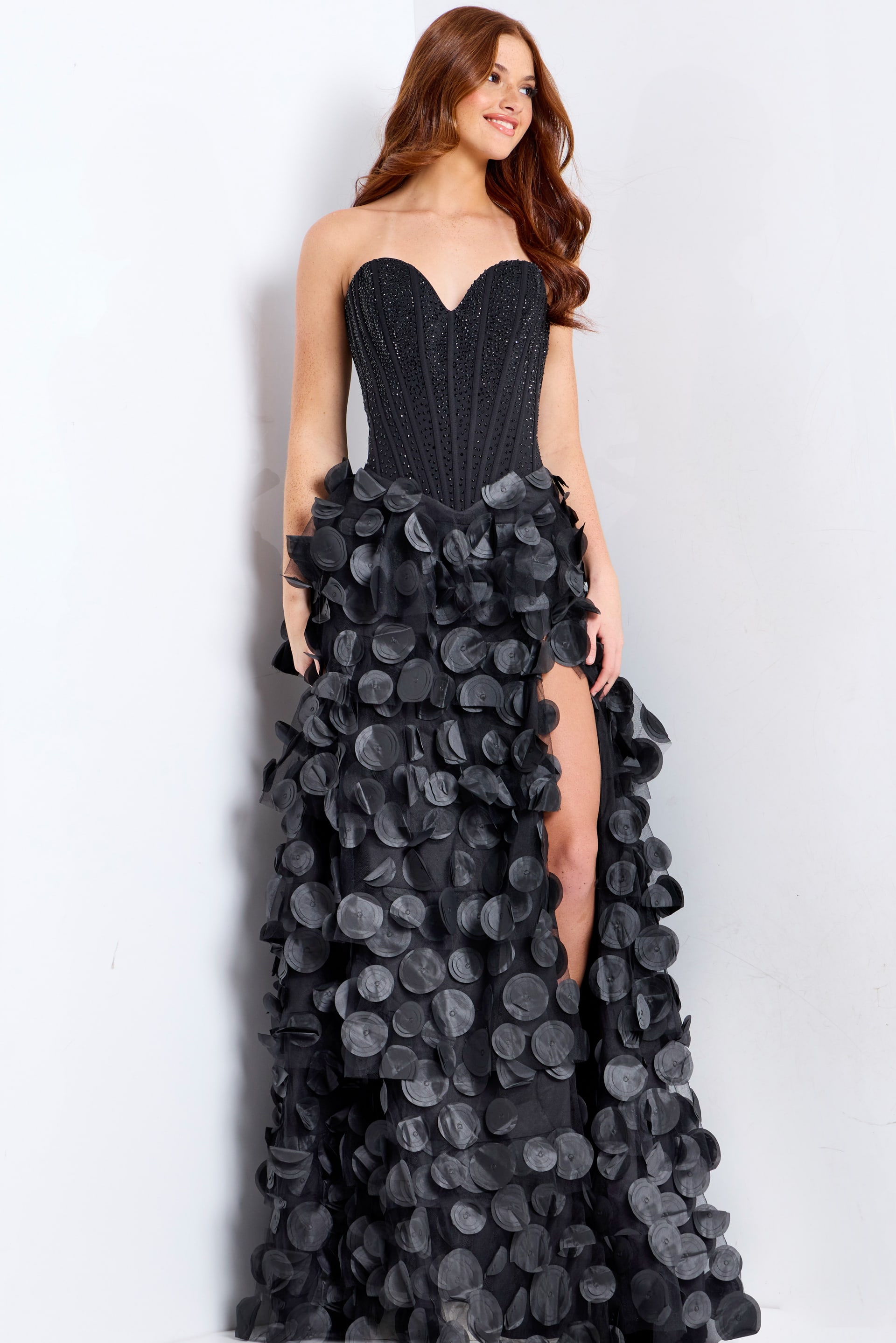 Corset bodice dress 49384