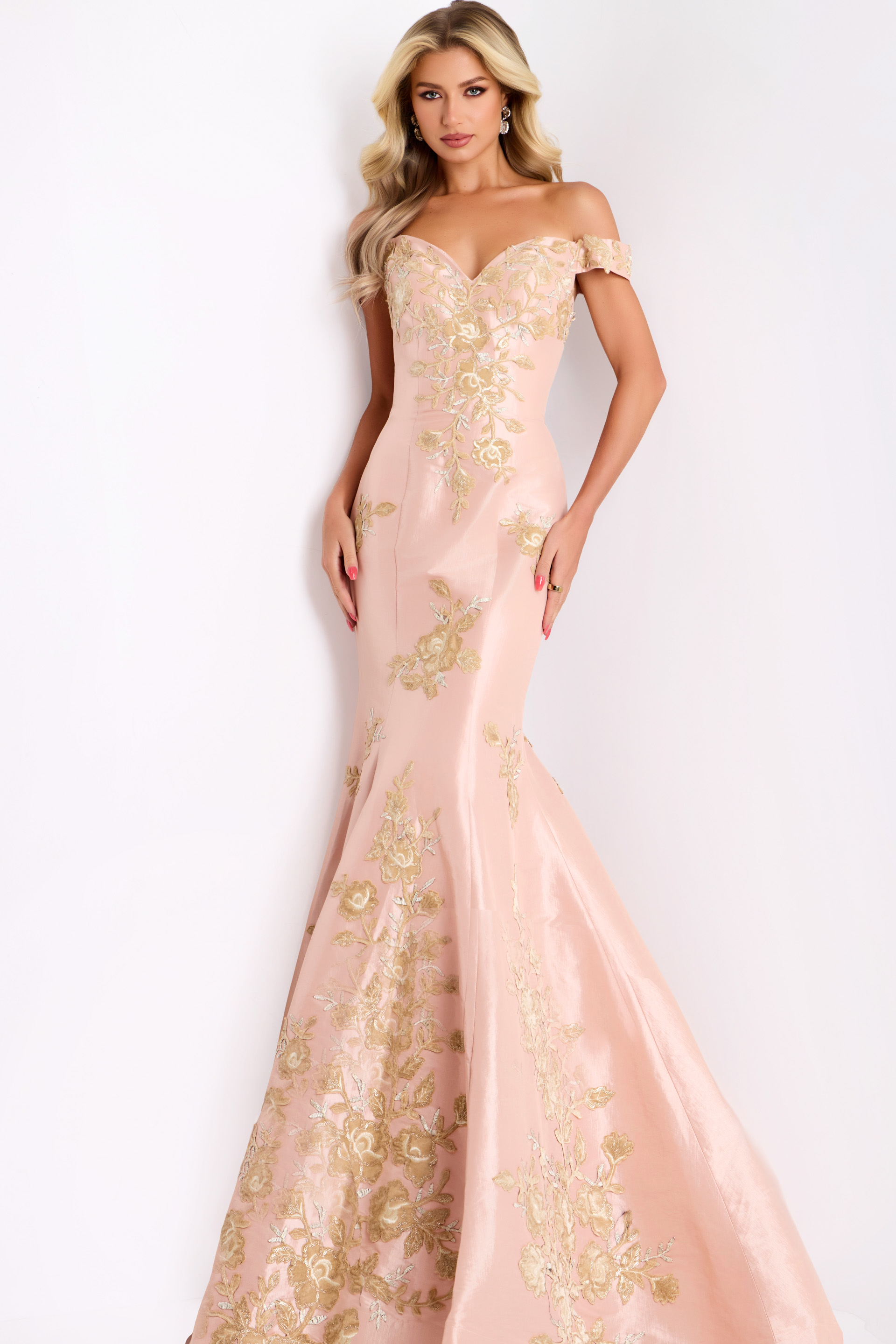 v neckline dress 0635