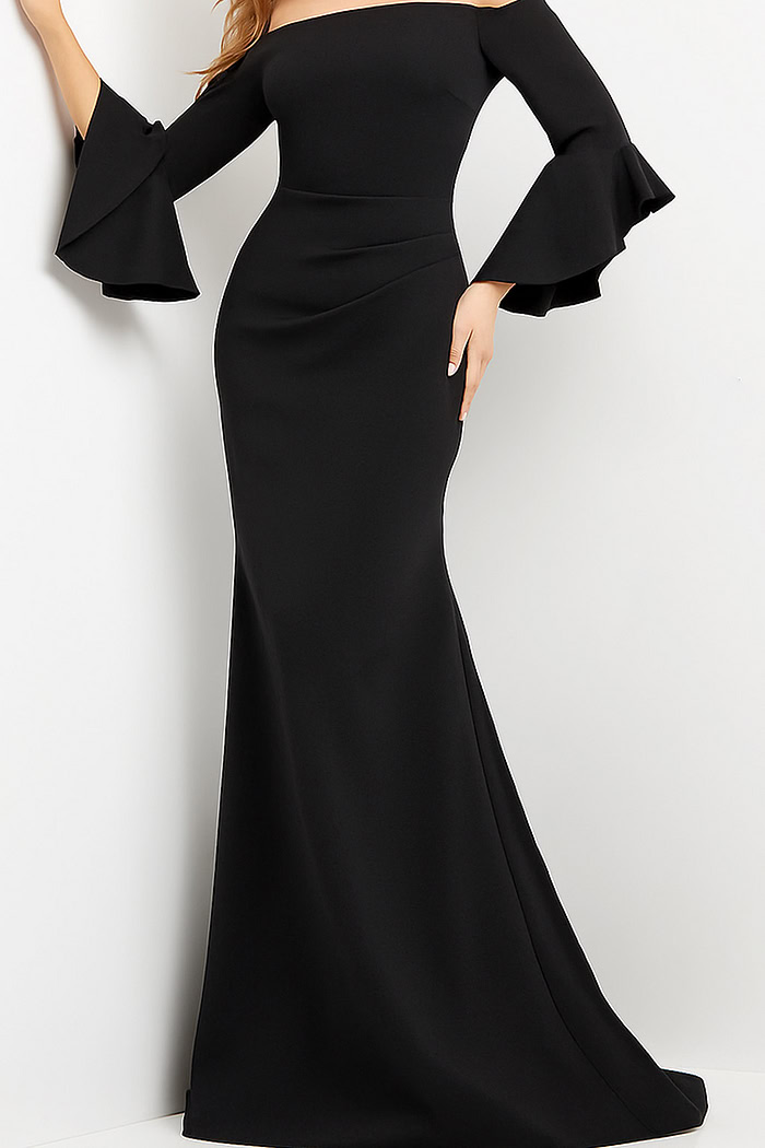 black mermaid dress 07065