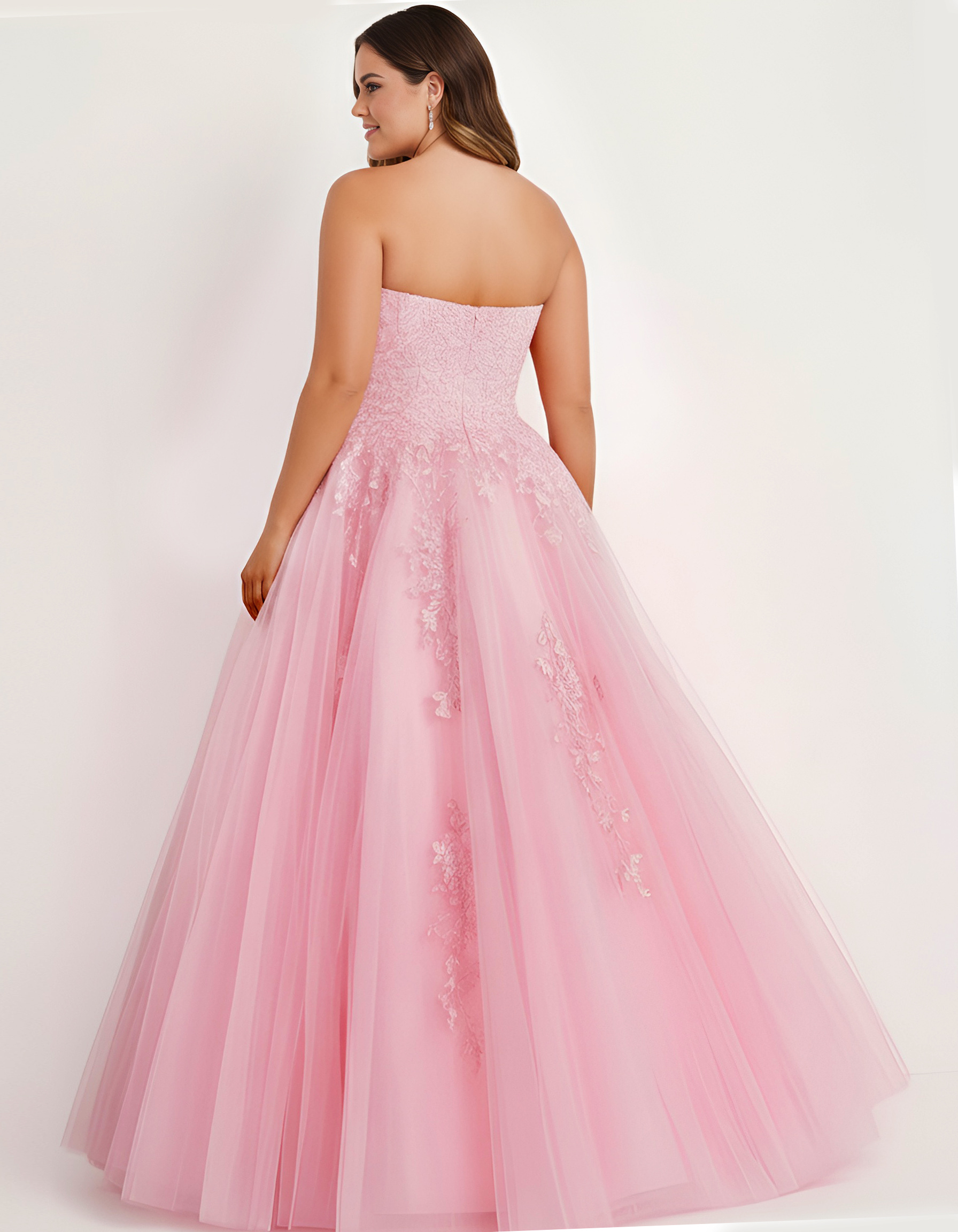 pink ball gown 1831