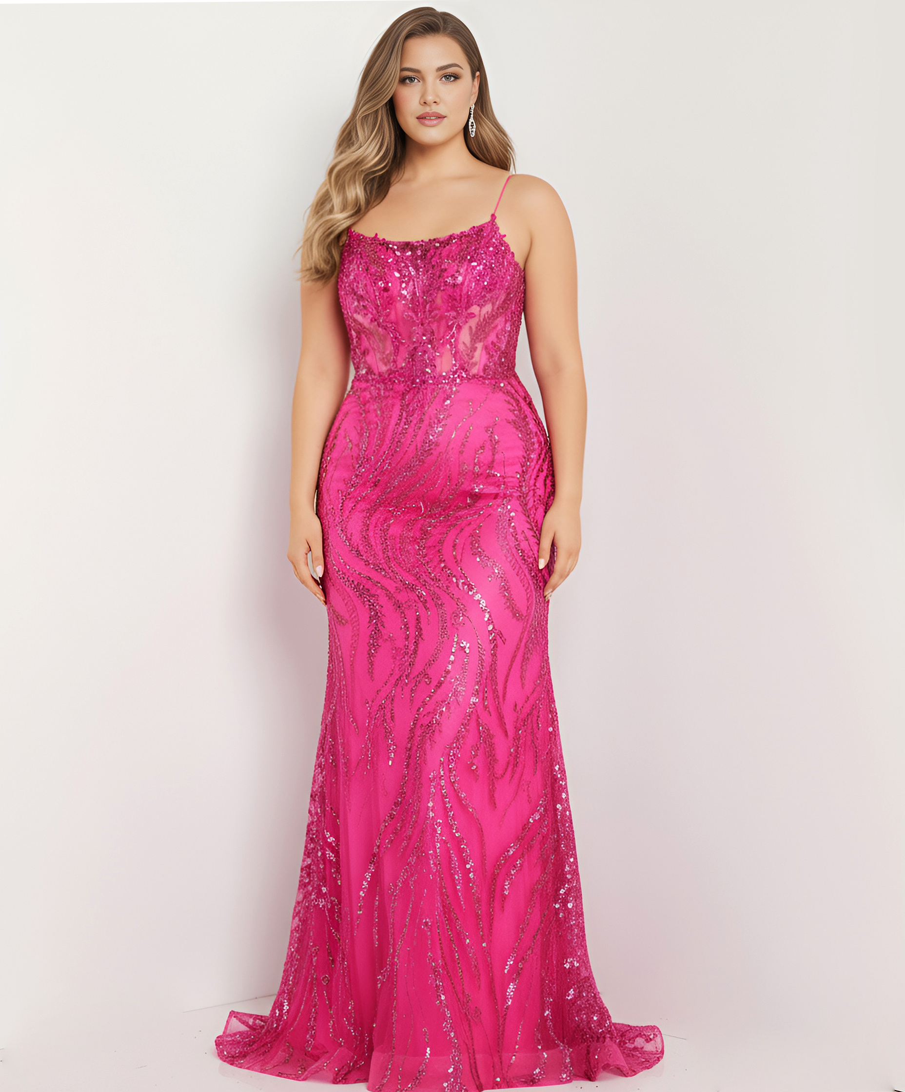 fitted beaded dress 23250