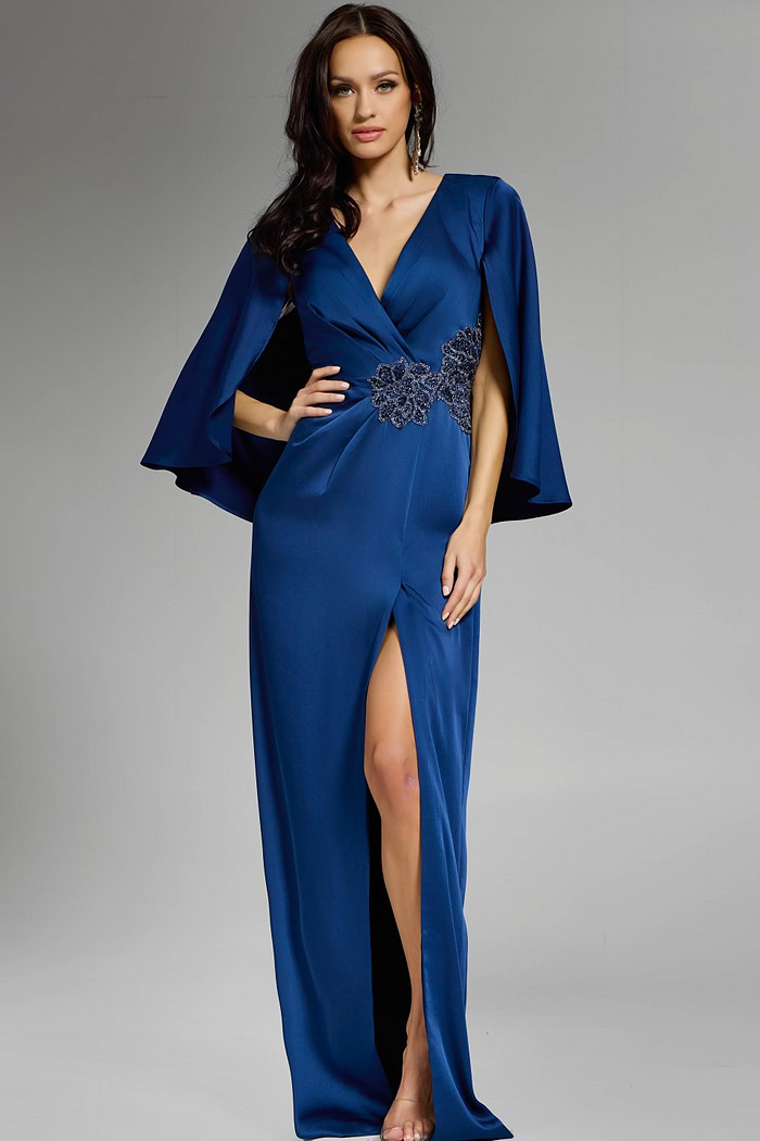 Model wearing Jovani dress 24197.
