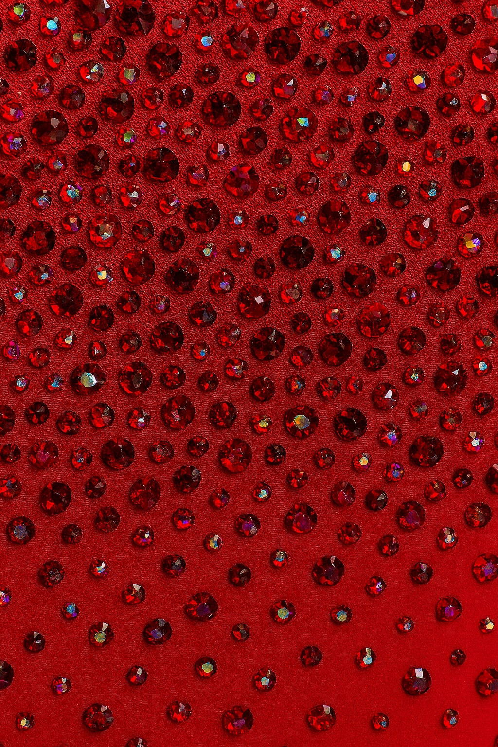 beaded red fabric for jumpsuit 36845