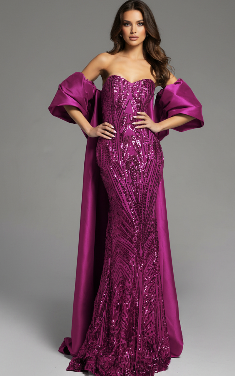 strapless mermaid dress 38746