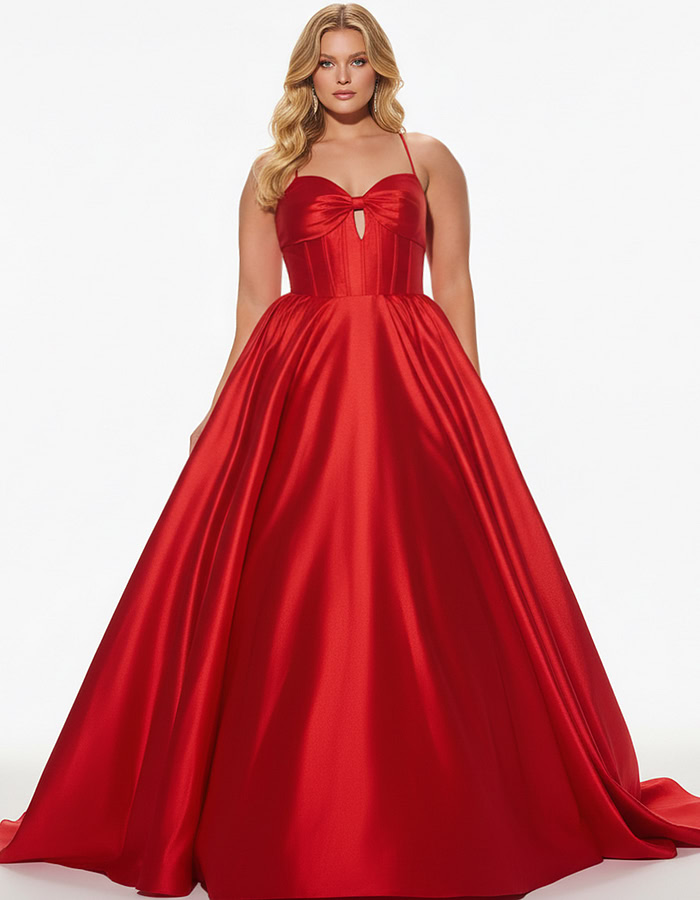 red ballgown 43199