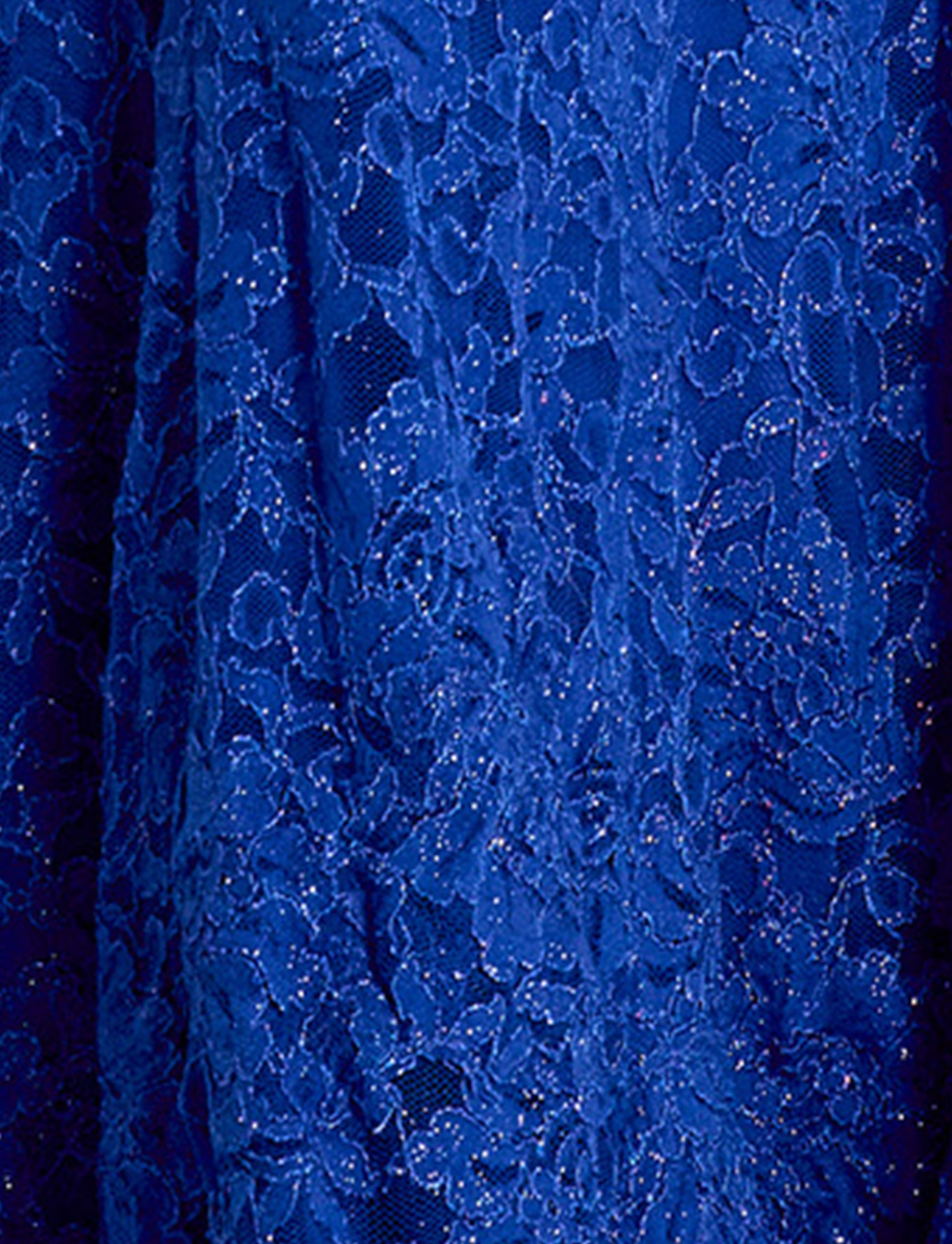 blue lace fabric for style 44417