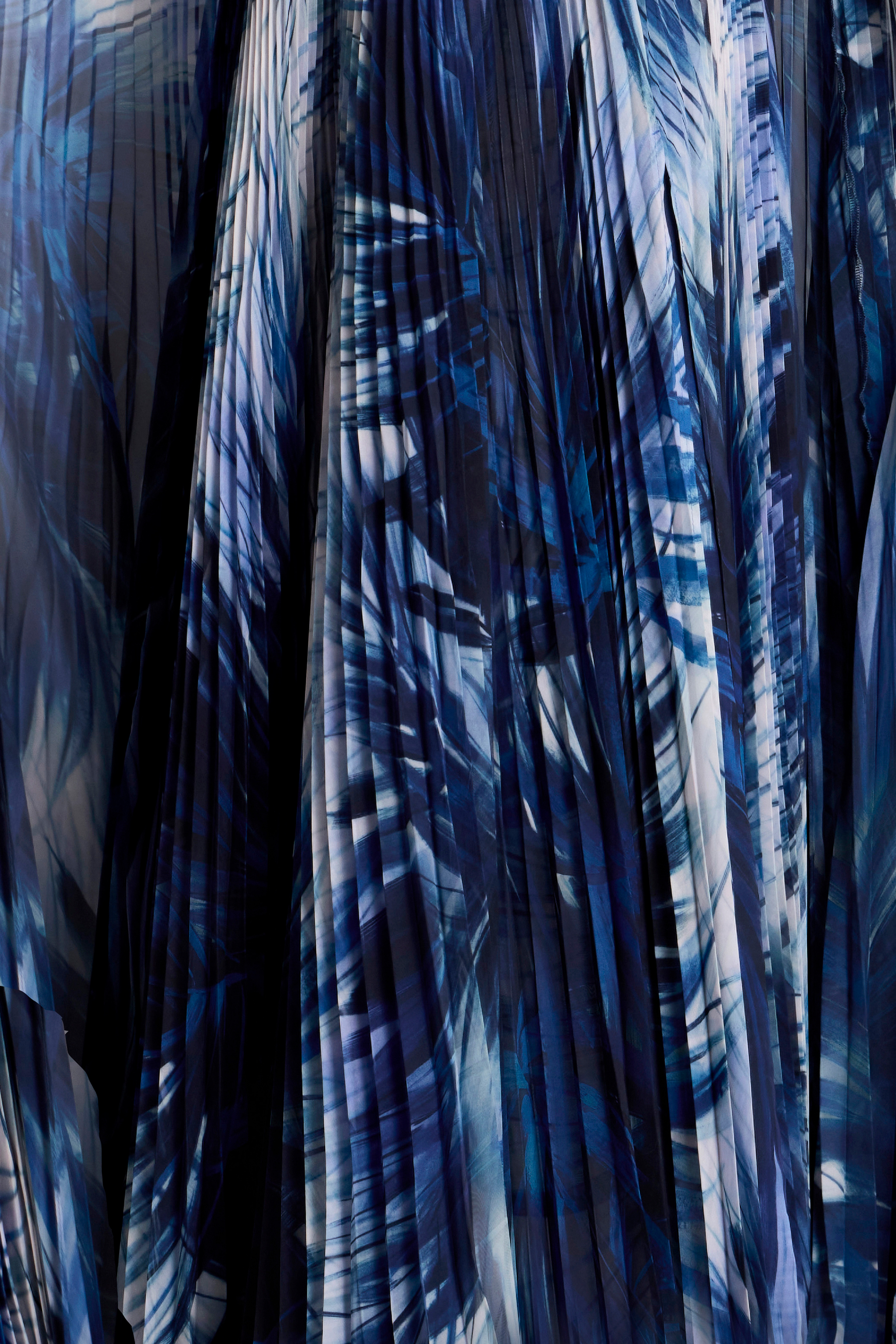 pleated fabric for style 45277