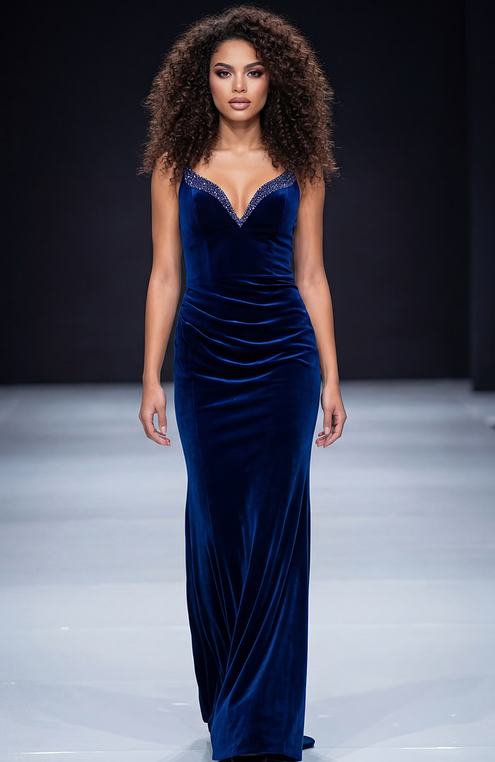 navy blue embellished sheath dress 45479