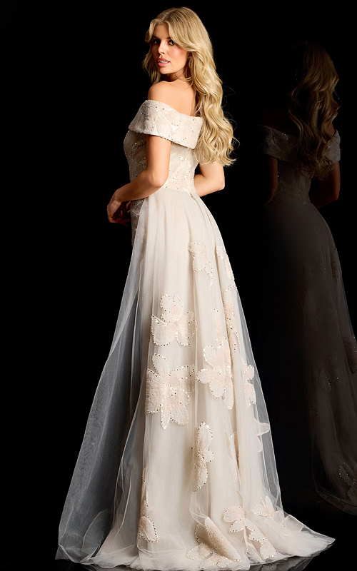 off the shoulder fitted dress 46034