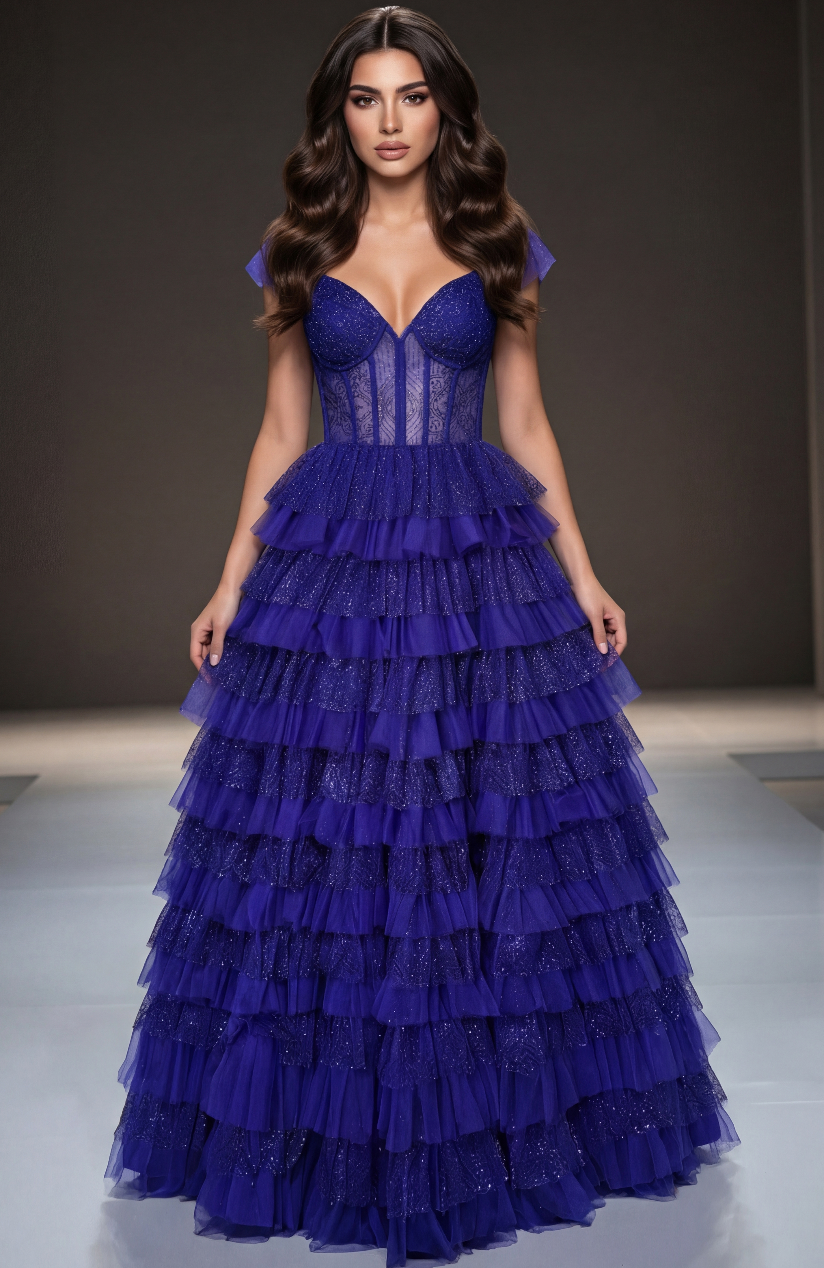 royal corset bodice dress 47290
