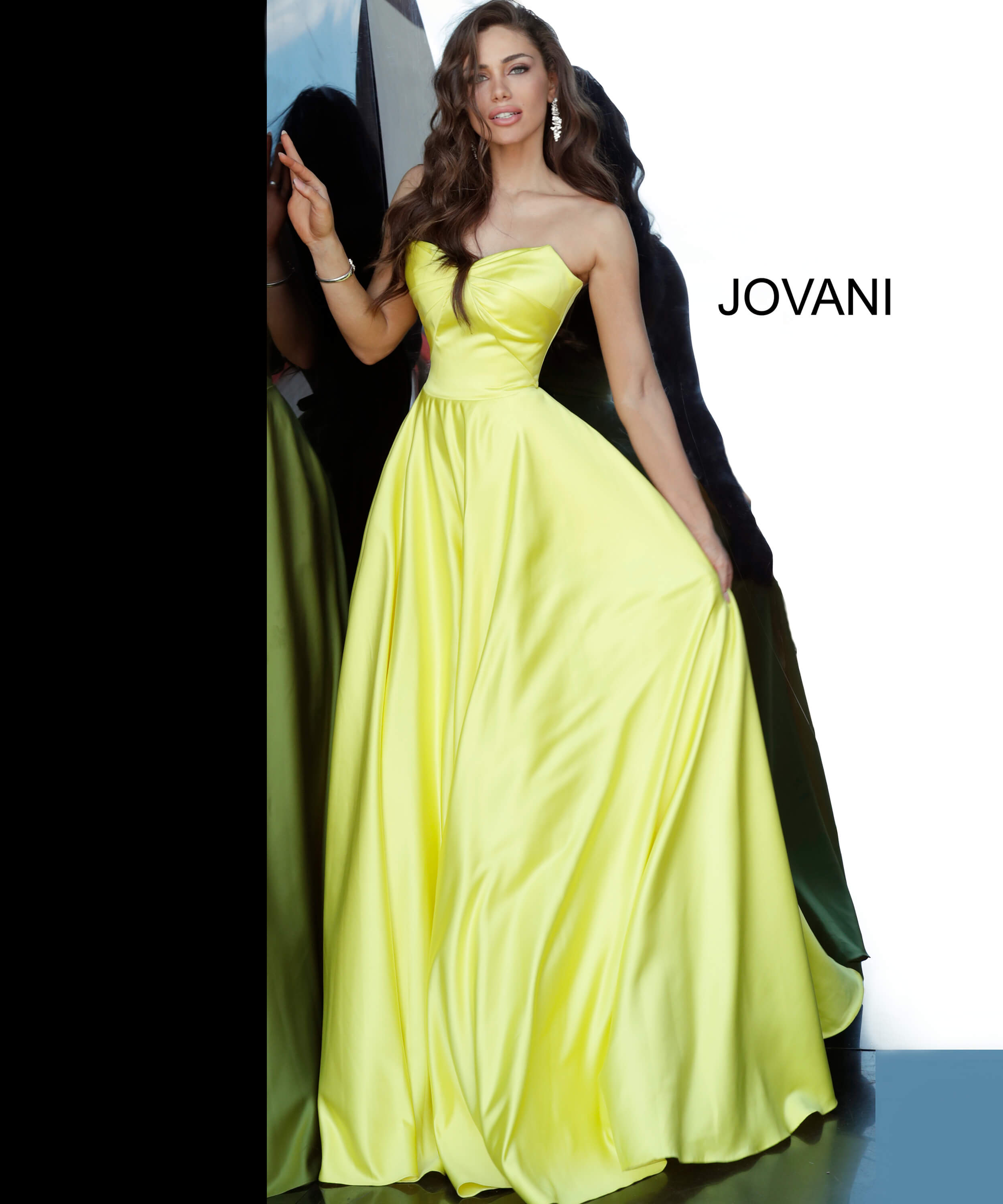 Jennifer Hudson Wears Jovani to the 2017 Pre-Grammy Gala Salute to Industry Icons