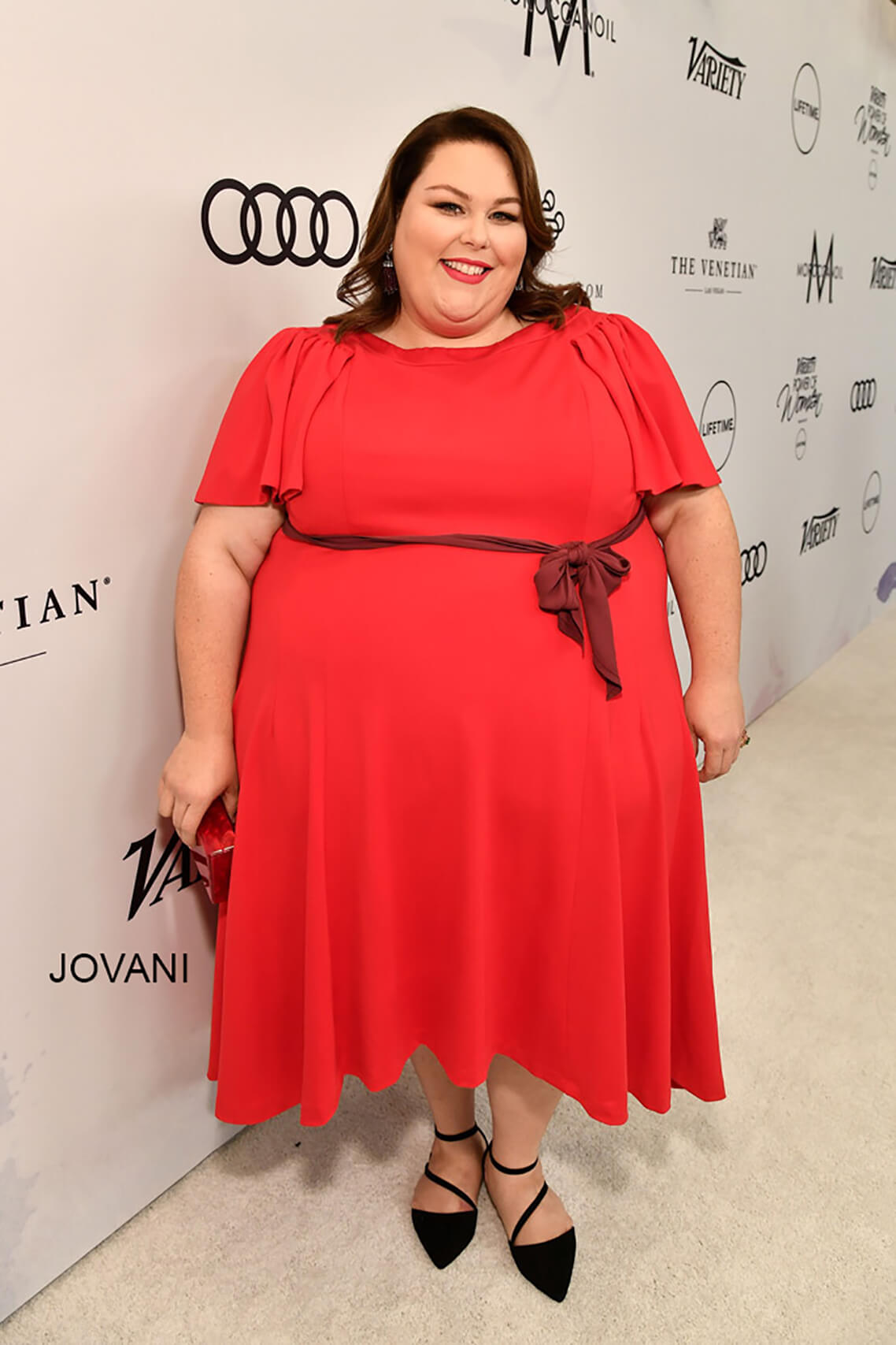 Chrissy Metz Wears Jovani to the Variety