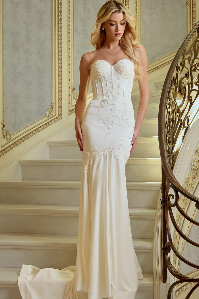 sweetheart neckline mermaid dress JB40013