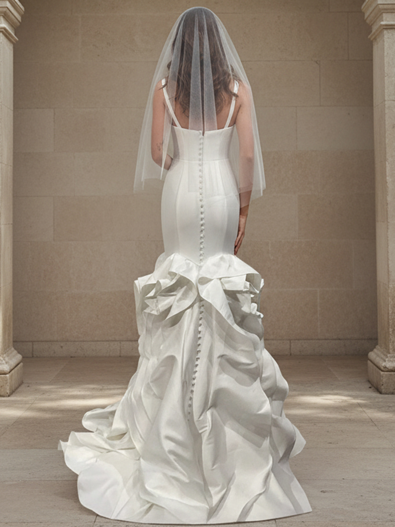 fitted mermaid dress JB45569