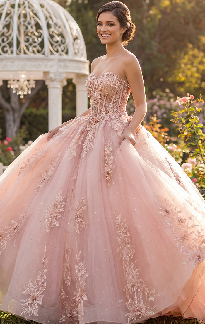Elegant Off Shoulder Ball Gown with Lace and Tulle Q45684